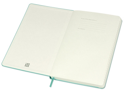 Записная книжка Moleskine Classic (в линейку) в твердой обложке, Large (13х21см), морская волна , размер A5