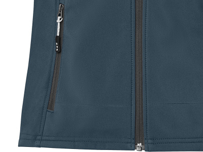 Куртка софтшел Ланглей женская, серо-синий , размер XS