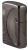 Зажигалка ZIPPO Armor™ Wolf с покрытием High Polish Black Ice®, латунь/сталь, чёрная, 38x13x57 мм
