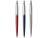 Набор Parker Jotter London Trio: гелевая ручка Red CT + шариковая ручка Blue CT + карандаш Stainless Steel CT