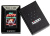 Зажигалка ZIPPO Classic с покрытием Black Matte, латунь/сталь, черная, матовая, 38x13x57 мм