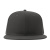 Бейсболка "SNAP BACK-S", 6 клиньев, пластик. застежка, т.серый, 100% перераб. полиэстер, 300 гр/м2