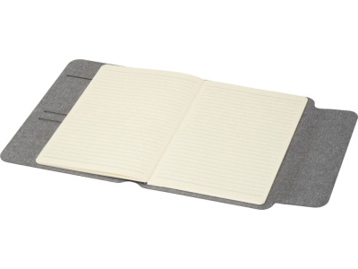 Портфолио A5 Andean из переработанного ПЭ, серый