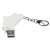 Флешка USB 2.0 Варуна на 4 ГБ, крапчатый белый , размер 4ГБ