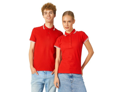 Рубашка поло Erie женская, красный , размер S