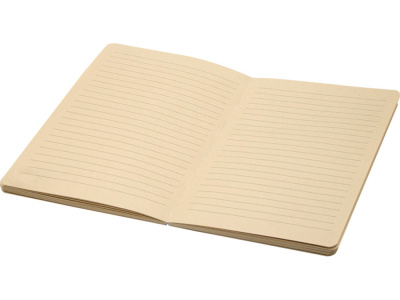 Блокнот из сахарного тростника и RPET А5 Liliana, натуральный/красный