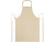 Pheebs 200 g/m2 recycled cotton apron, натуральный