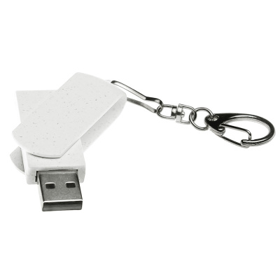 Флешка USB 2.0 Варуна на 8 ГБ, крапчатый белый , размер 8ГБ