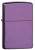 Зажигалка ZIPPO Classic с покрытием Abyss™, латунь/сталь, фиолетовая, глянцевая, 38x13x57 мм