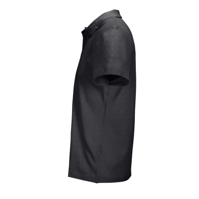Рубашка-поло унисекс PULSE, чёрный, 2XL, 100% хлопок, 170 г/м2