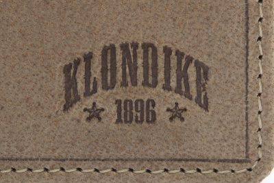 Бумажник KLONDIKE «Tony», натуральная кожа в коричневом цвете, 12 х 9 см