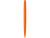 Ipe шариковая ручка RCS из переработанного материала (синие чернила) - Оранжевый , размер синие чернила