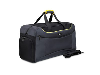 Сумка спортивная TORBER, серый, полиэстер, 57 х 28 х 30 см