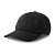 Бейсболка "DAD HAT-S", 6 клиньев, металлическая застежка, чёрный, 100% хлопок, 270 г/м2