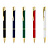 Ручка KOSKO SOFT GOLD Черная 1029.08
