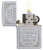 Зажигалка ZIPPO Classic с покрытием Satin Chrome™, латунь/сталь, серебристая, матовая, 38x13x57 мм