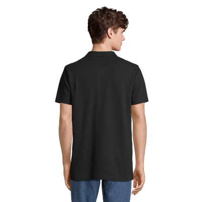 Рубашка-поло унисекс PULSE, тёмно-синий, 2XL, 100% хлопок, 170 г/м2