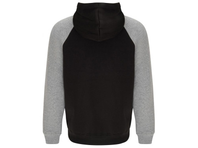 Толстовка с капюшоном Badet мужской, черный/серый меланж , размер M