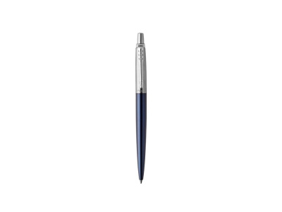 Шариковая ручка Parker Jotter Essential, Royal Blue CT, стержень: M, цвет чернил : blue или black