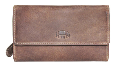 Кошелек женский KLONDIKE «Donna», натуральная кожа в светло-коричневом цвете, 18 х 10,5 х 3 см