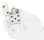 Зажигалка ZIPPO Domino Design с покрытием White Matte, латунь/сталь, белая, матовая, 38x13x57 мм
