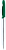 Ручка ARIS SOFT MIRROR Зеленая 3066.02