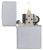 Зажигалка ZIPPO Classic с покрытием Satin Chrome™, латунь/сталь, серебристая, матовая, 38x13x57мм