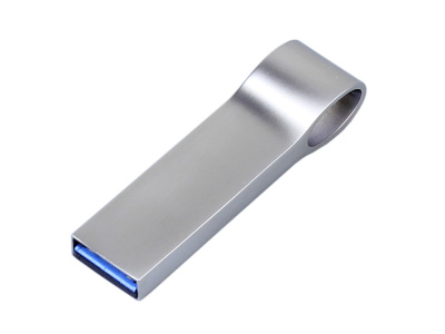 USB 3.0-флешка на 64 Гб с мини чипом, компактный дизайн, боковое отверстие для цепочки , размер 64ГБ