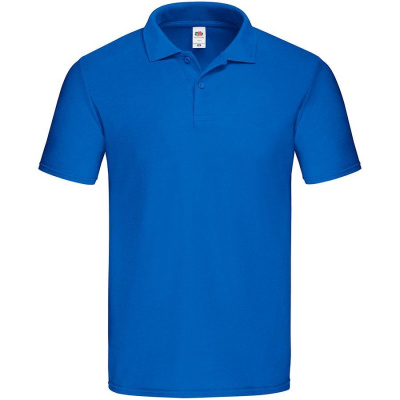 Поло мужское "Original Polo", синий_3XL, 100% х/б, 185г/м²