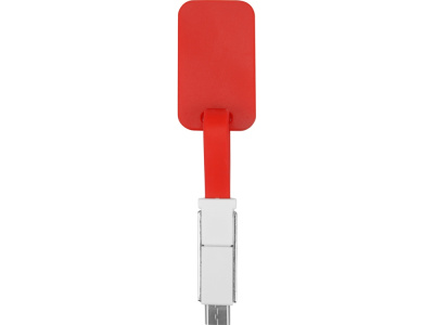 Зарядный кабель 3-в-1 Charge-it, красный
