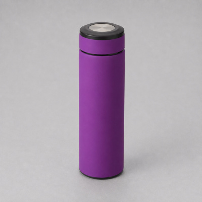 Вакуумный термос Vacuum Flask C1, soft touch, 420мл, фиолетовый