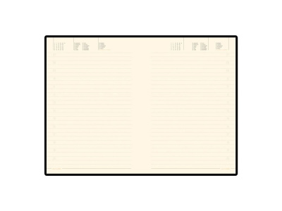 Ежедневник А5 недатированный Trend, коричневый