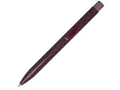 Beatriz шариковая ручка из переработанной латуни - Бургунди, синие чернила , размер синий