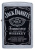 Зажигалка ZIPPO Джек Дэниэлс с покрытием поцарапанный хром | Jack Daniels® Street Chrome, латунь/сталь, серебристая, 38x13x57мм