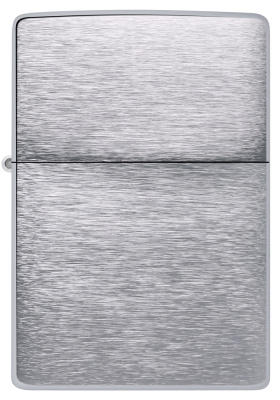 Зажигалка ZIPPO Винтаж серия 1937 года с покрытием матовый хром | Vintage™ Series 1937 Brushed Chrome, серебристая, 38x13x57 мм