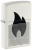Зажигалка Zippo Flame Gradient Design с покрытием White Matte, латунь/сталь, белая, матовая, 38x13x57 мм Зажигалка Zippo Flame Gradient Design с покрытием White Matte, латунь/сталь, белая, матовая, 38x13x57 мм