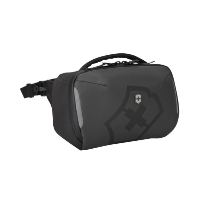 Рюкзак с одним плечевым ремнём VICTORINOX Touring 2.0, черный, полиэстер 600D, 30x11x17 см, 8 л