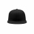 Бейсболка "SNAP BACK", 6 клиньев, пластик. застежка, черный, 100% п/э,100% х/б, 400 гр/м2
