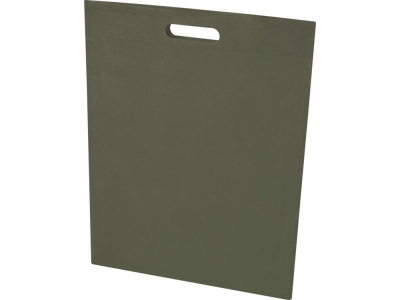 Экосил эко-сумка из нетканого материала из переработанных материалов по стандарту GRS объемом 5 л, зеленый лесной