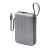 Внешний АКБ NRG Turbo Cable 20000 mAh, 22,5Вт, графит, Deppa , размер 20000 mAh