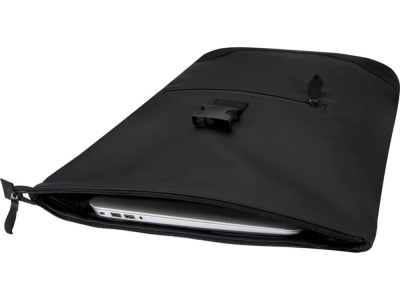 Переработанный рюкзак Реси Плюс 15 GRS с закручивающимся верхом объемом 18 л, черный