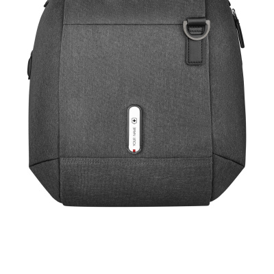 Дорожная сумка VICTORINOX Architecture Urban2 Weekender, серый, полиэстер/кожа, 24x56x30 см, 45 л