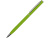 Ручка металлическая шариковая Атриум с покрытием софт-тач, зеленое яблоко