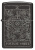 Зажигалка ZIPPO Wheel Of Fortune с покрытием High Polish Black, латунь/сталь, черная, глянцевая, 38x13x57 мм Зажигалка ZIPPO Wheel Of Fortune с покрытием High Polish Black, латунь/сталь, черная, глянцевая, 38x13x57 мм