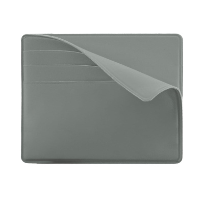 Чехол Simply для 6 карт с отделением для денег, серый, PU