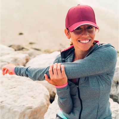 Бейсболка "ESTORIL", 6 клиньев, застежка на липучке; синий; 100% полиэстер, 150 г/м2