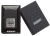Зажигалка ZIPPO Logo с покрытием Black Crackle™, латунь/сталь, чёрная, матовая, 38x13x57 мм