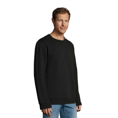 Толстовка  мужская "Sully Men", черный, XL, 80% хлопок 20% полиэстер, 280 г/м2