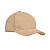 Brushed heavy cotton 6 panel Ba бежевый
