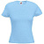 Футболка "Lady-Fit Crew Neck T", небесно-голубой_M, 95% х/б, 5% эластан, 210 г/м2